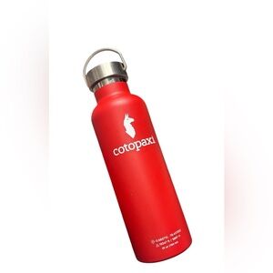 Cotopaxi 25 oz Red Water Bottle Insulated Stainless Steel Handle Men’s Journal‎